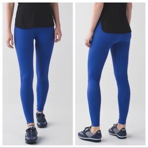 lululemon athletica Vibrant Blue Leggings